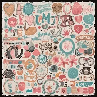 online scrapbook stickers