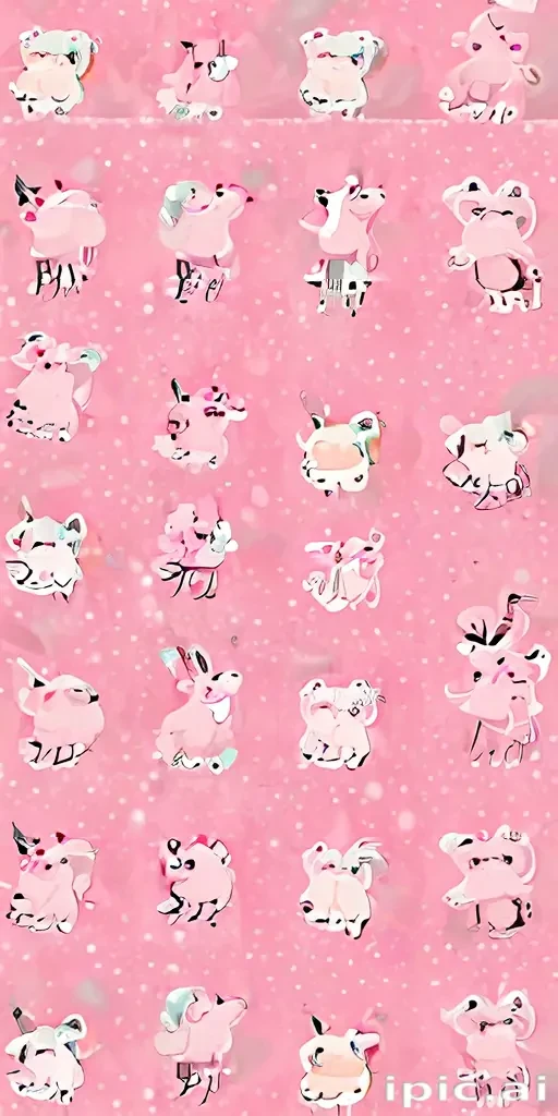 cute background pink