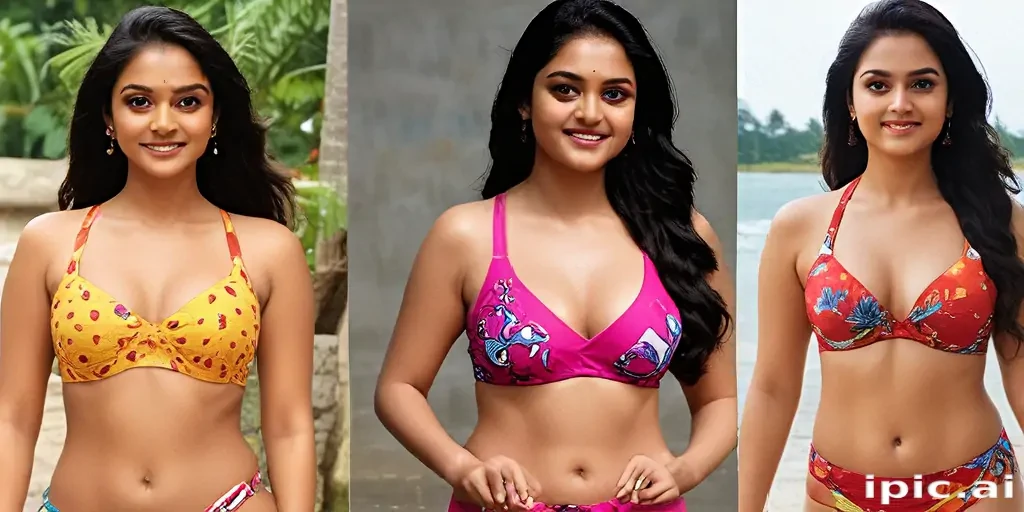 keerthy suresh bikini