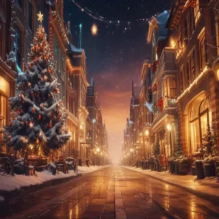 aesthetic christmas iphone wallpaper