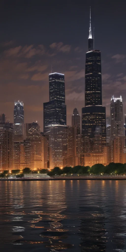 chicago skyline png