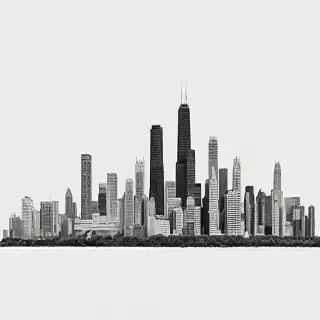 chicago skyline png
