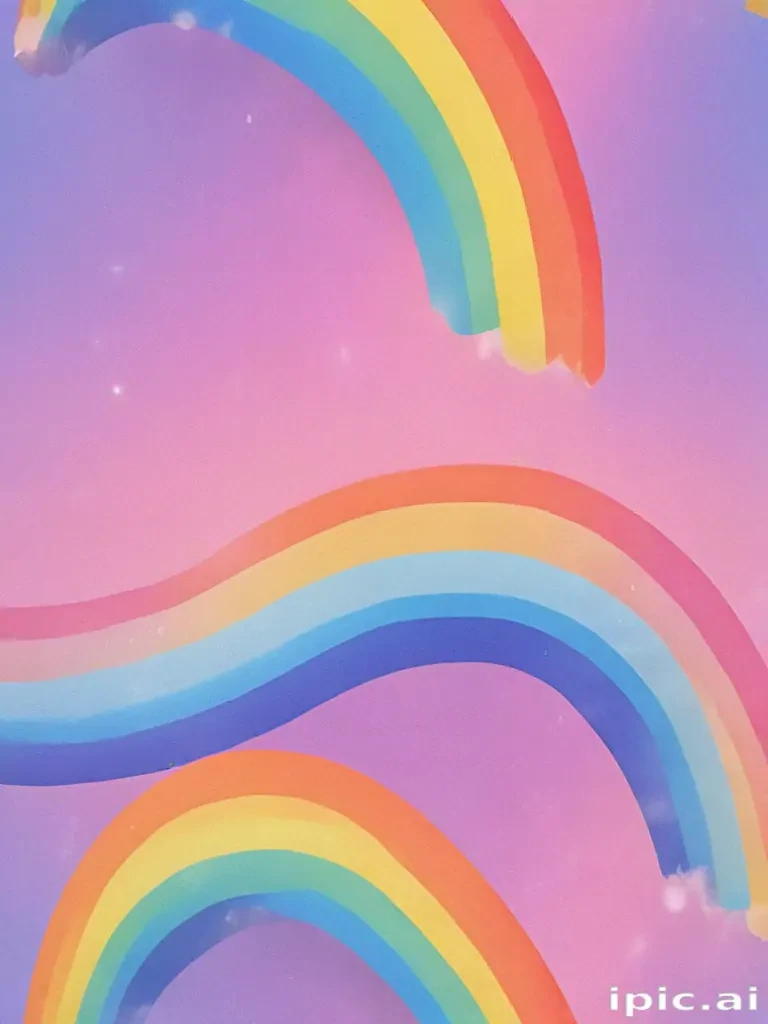 rainbow wallpaper aesthetic