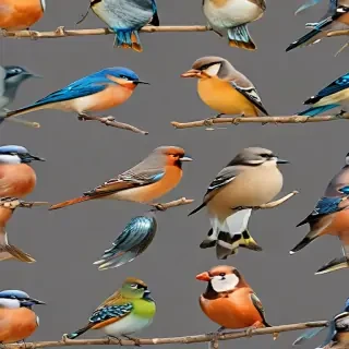 birds transparent background