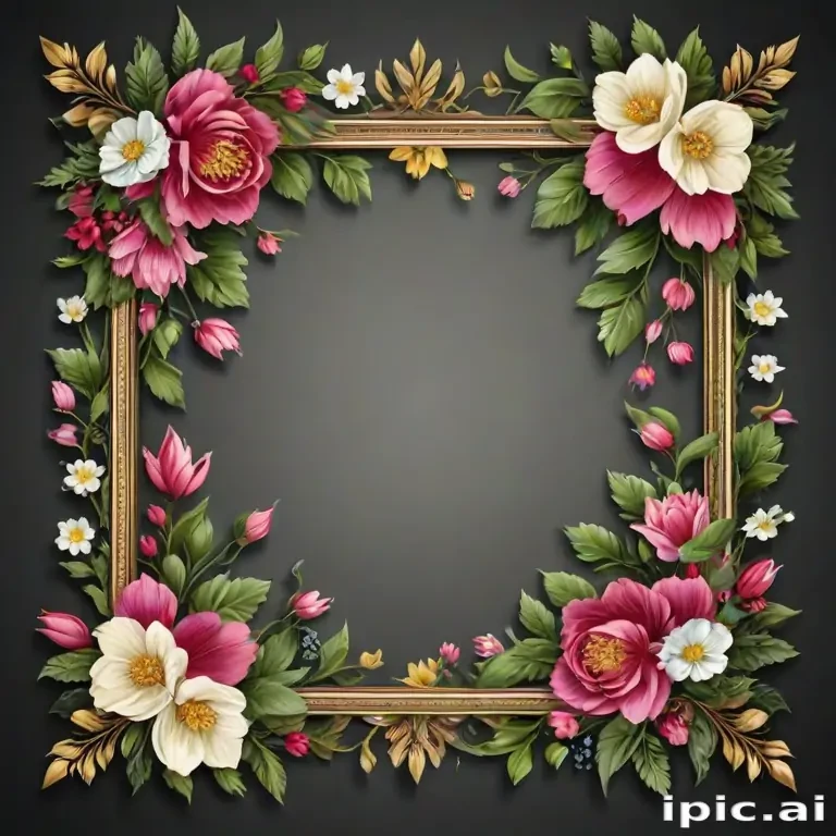 floral frame