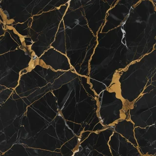 black and gold marble