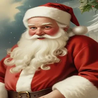 vintage santa image