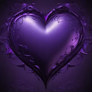 purple hearts wallpaper