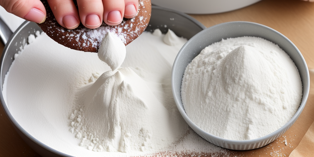 adding fiber powder to baked goods