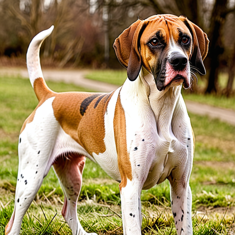 american boxer foxhound