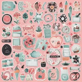 online scrapbook stickers
