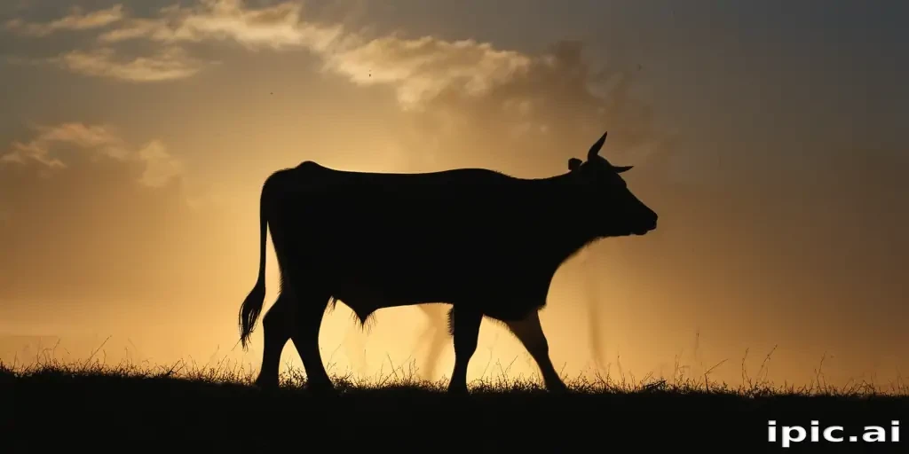 cow silhouette