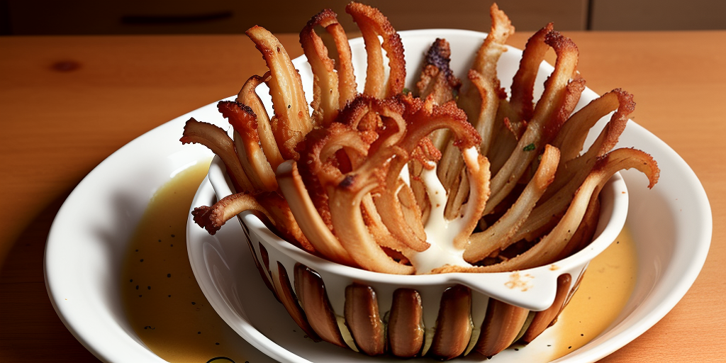 reheat blooming onion in air fryer