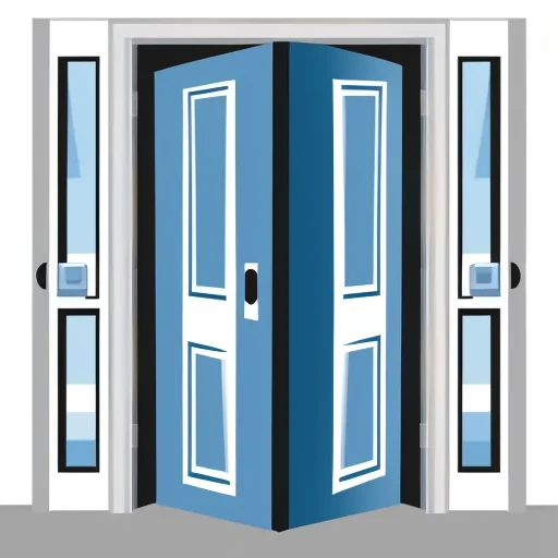 open door clip art