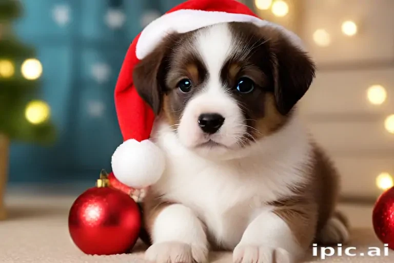 christmas puppy desktop backgrounds