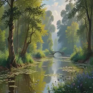 claude monet wallpaper