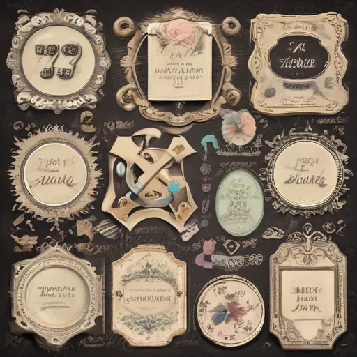 scrapbook stickers png