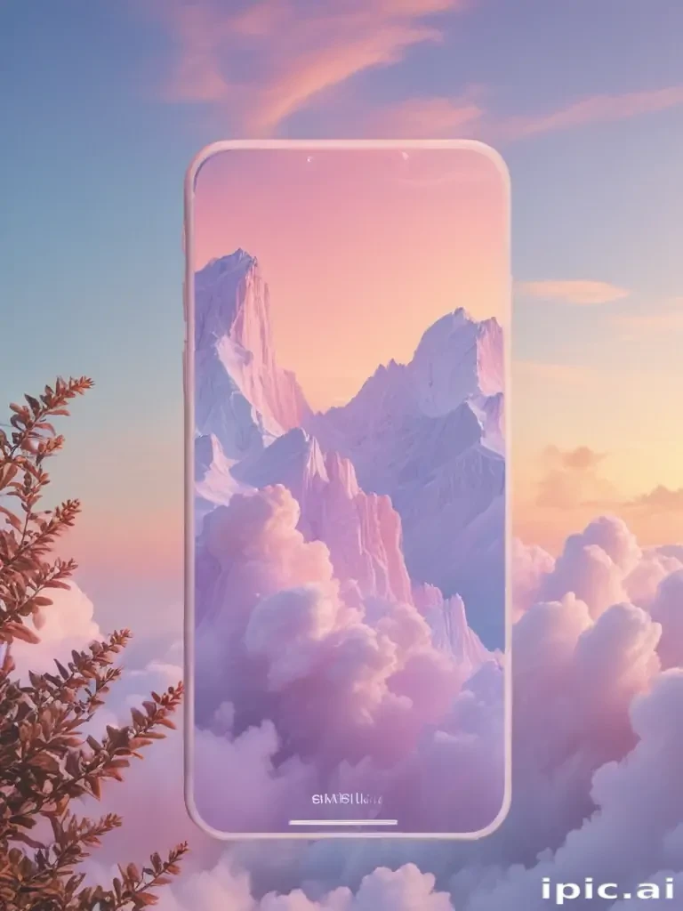 pastel iphone aesthetic wallpaper