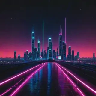 aesthetic neon wallpapers
