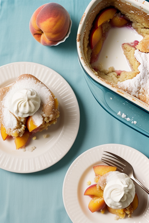 recipe for easy peach cobbler with cake mix