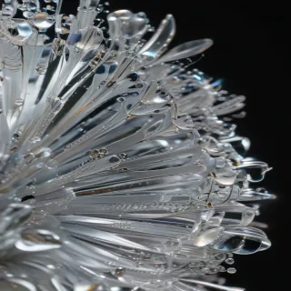 sparkling transparent