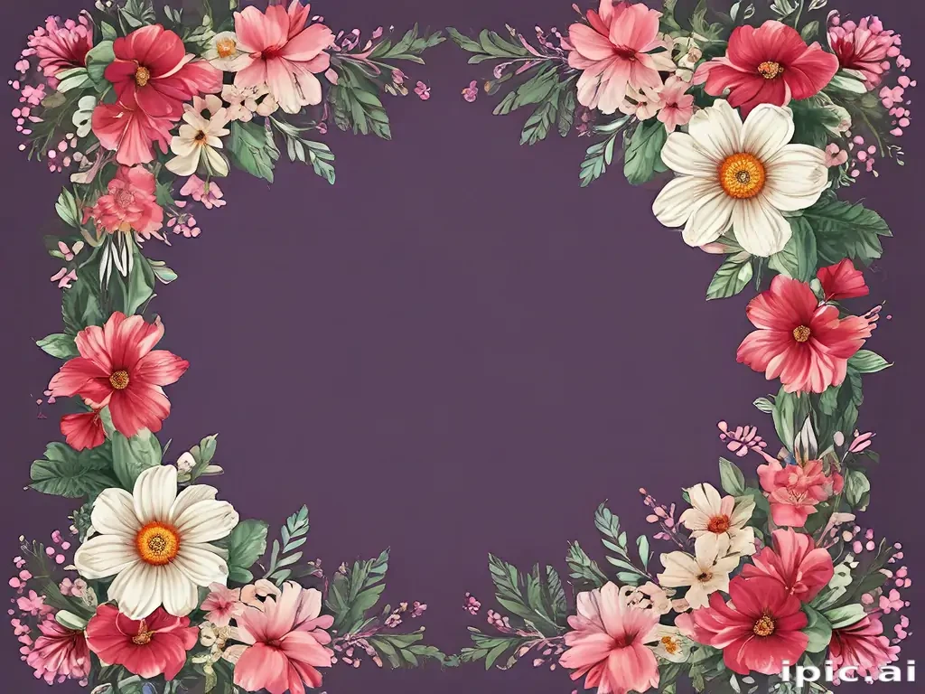 border flower png