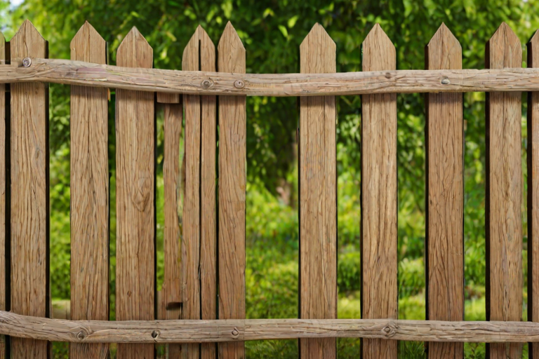 wood fence png