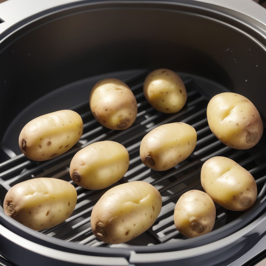 baking potatoes in convection oven