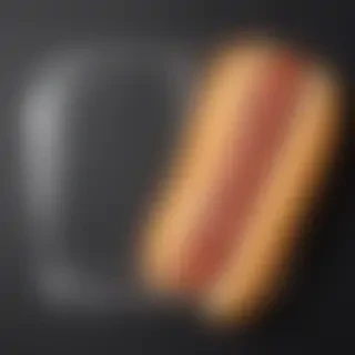 transparent hot dog