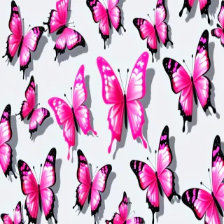 pink butterflies png