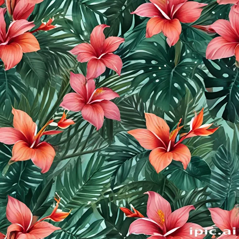 tropical wallpaper iphone