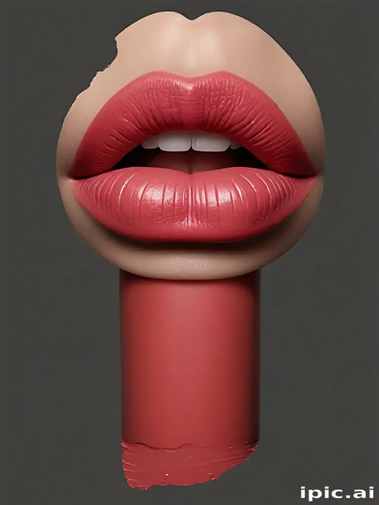 lipstick mark png