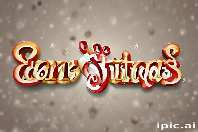 text merry christmas png