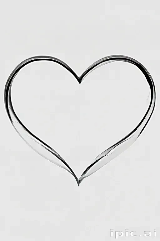 heart outline transparent
