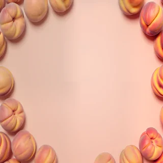 cute peach background