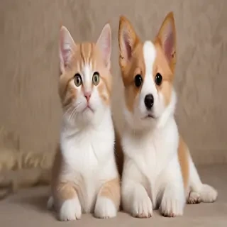 cat dog wallpaper