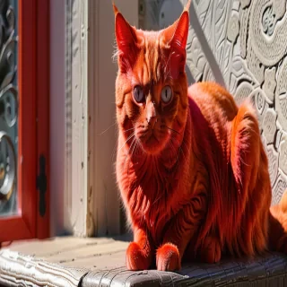red cat