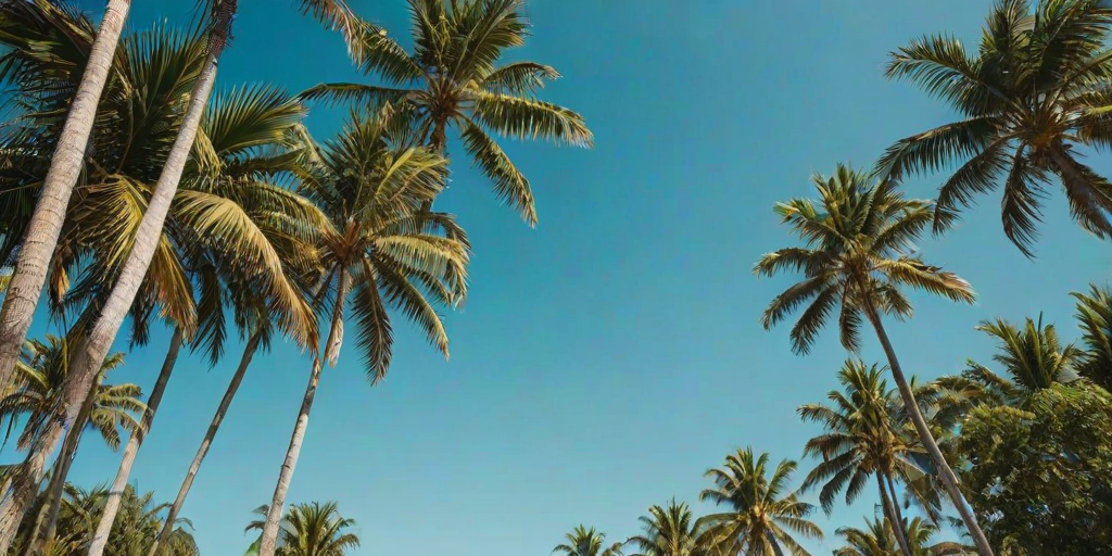 palm trees background