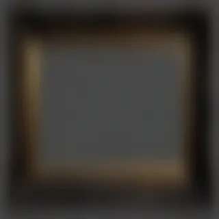 black picture frame png