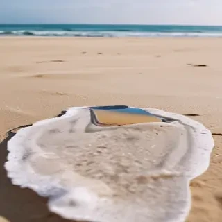 beach iphone