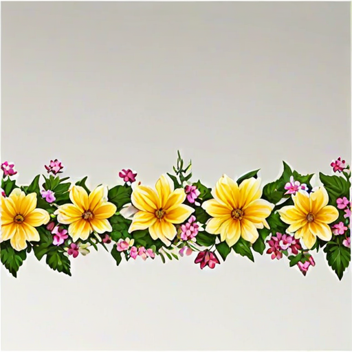 flower border clipart