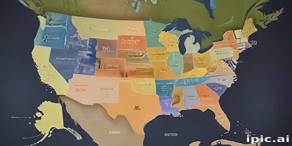 america map
