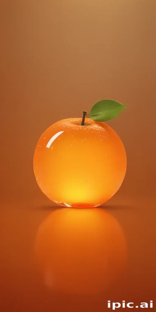 cute orange background