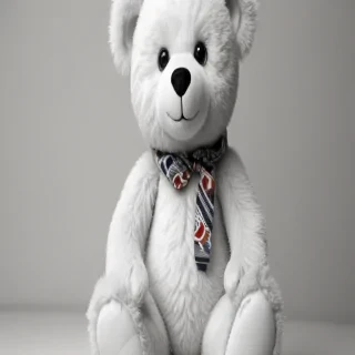 teddy bear clipart black and white