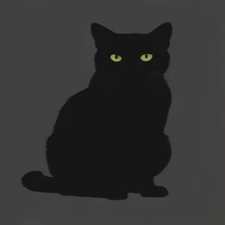 cat silhouette png