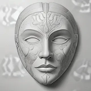 mask drawing