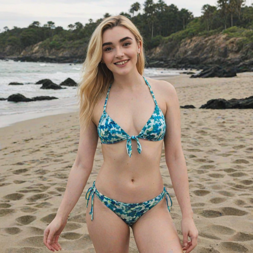meg donnelly in a bikini