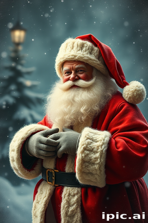 vintage santa images free