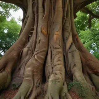 tree trunk tree