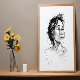 art mockup